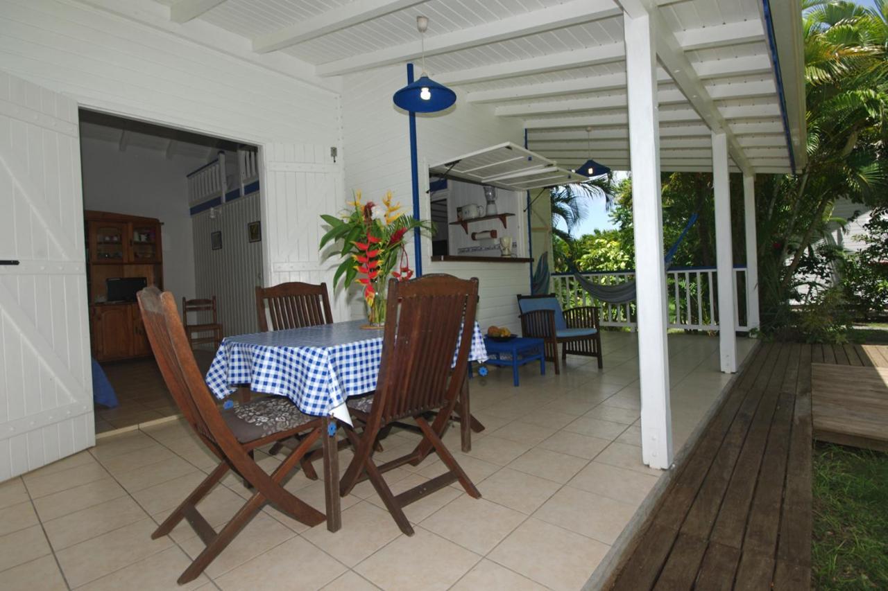 Gite Le Colibri Bungalow Azur Avec Reserve D'Eau Saint-Francois  Bagian luar foto