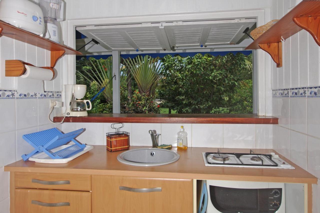 Gite Le Colibri Bungalow Azur Avec Reserve D'Eau Saint-Francois  Bagian luar foto